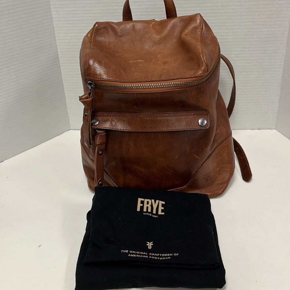Frye Leather Backpack